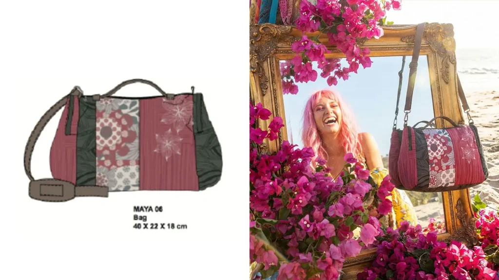 Unique color and pattern combinations by Tropika Design presented through professional branding and website visuals