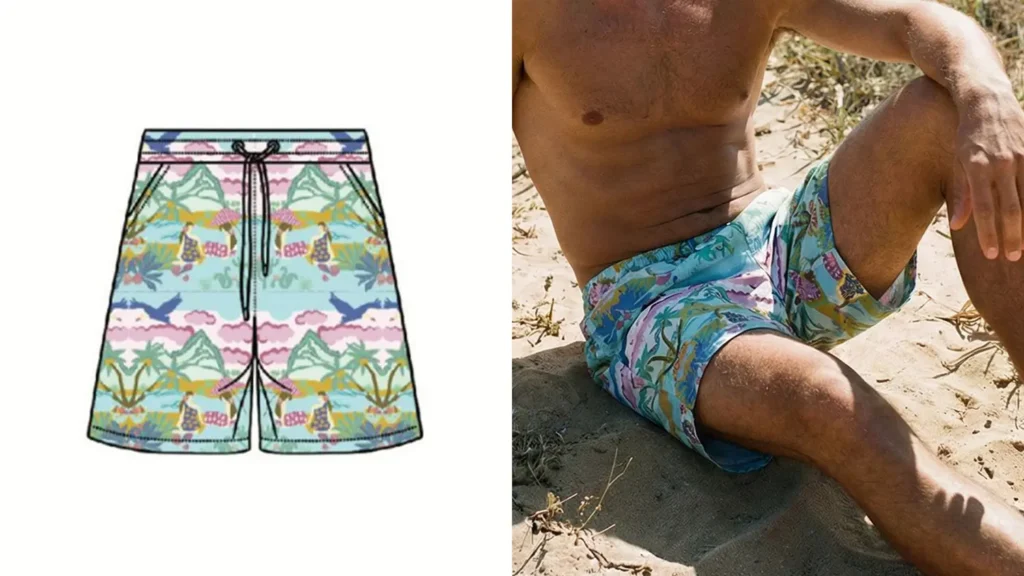 Visual staging images created from Tropika Design patterns to help clients visualize interior possibilities