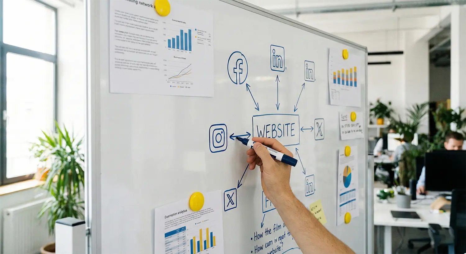 Professional business website acting as a powerful marketing tool for client acquisition