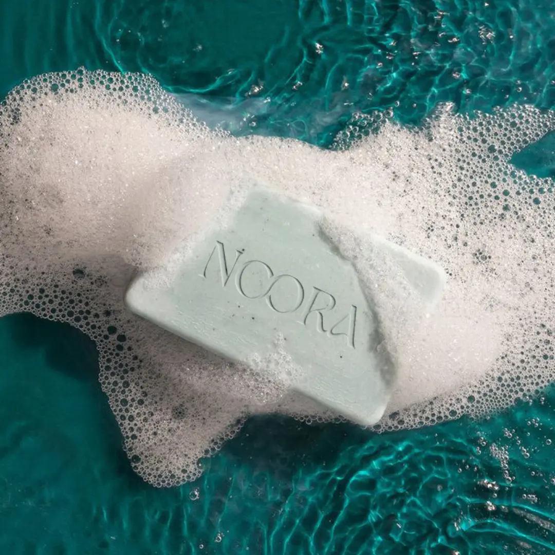 Campaign visual direction and product staging for Noora skincare brand