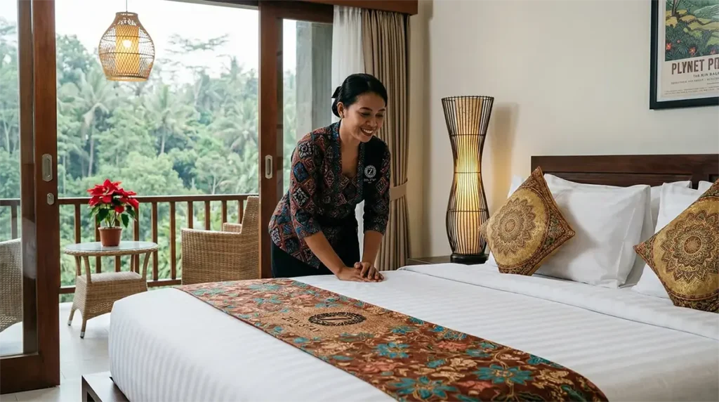 Zen Stay Bali hospitality brand identity and visual direction